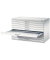 7100 Planschrank lichtgrau 10 Schubladen 110,0 x 76,5 x 76,0 cm